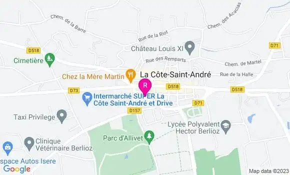 Localisation Crêperie Au Blé Noir