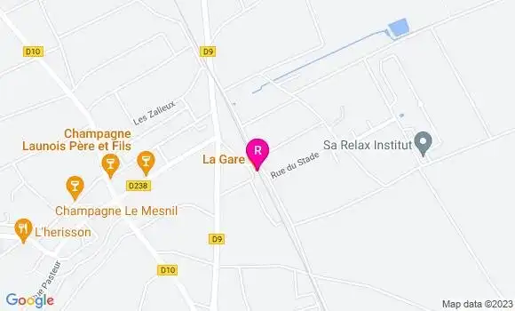 Localisation Restaurant  La Gare