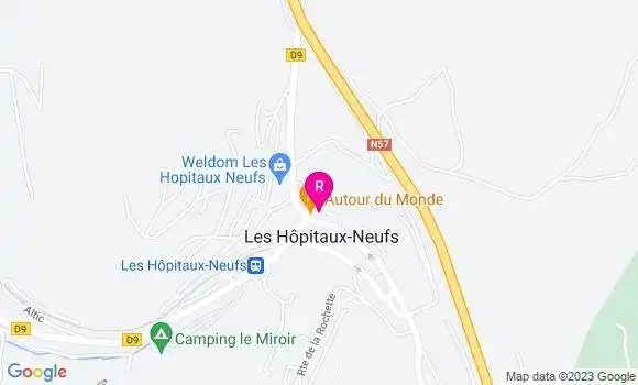 Localisation Restaurant  L