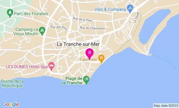 Localisation Restaurant  Le Blue Mob