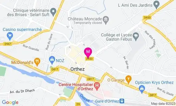 Localisation Pizzeria Pizza Lazio