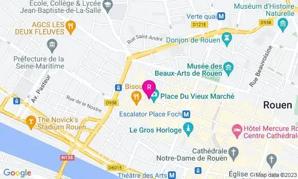 Localisation Restaurant Gastronomique Cancan