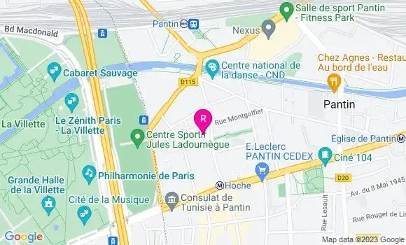 Localisation Bistrot du Marché