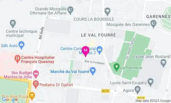 Localisation Restaurant  O
