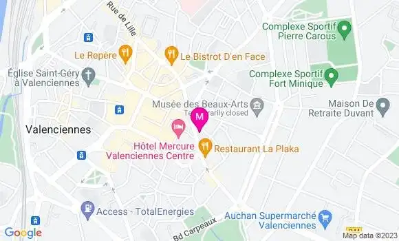 Localisation Restaurant  L
