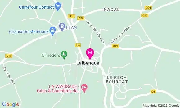 Localisation Bistrot Le Bistronome