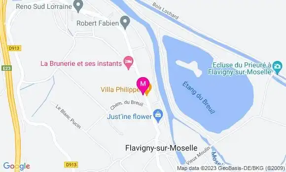 Localisation Restaurant  Le Flav