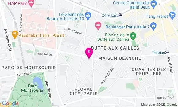 Localisation Restaurant  L