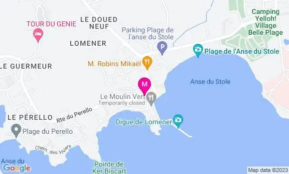 Localisation Crêperie Ty Rouille