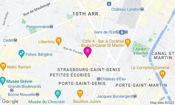 Localisation Restaurant  John Viande