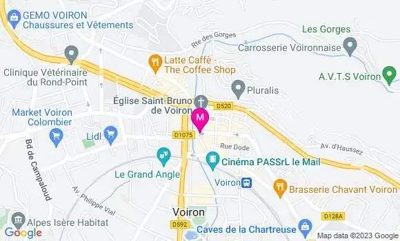 Localisation Restaurant Bar Le Repaire