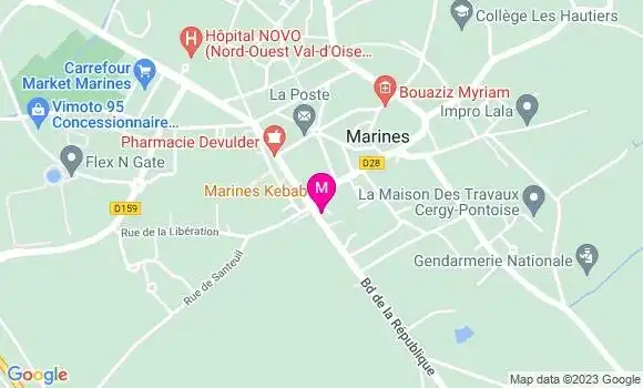 Localisation Crêperie Le Triskell
