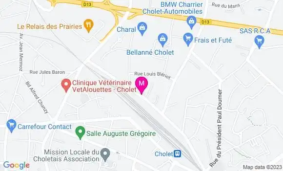 Localisation Restaurant  Le 124