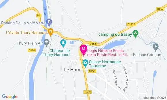 Localisation Restaurant  Le Fil du Temps