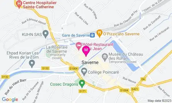 Localisation Restaurant Bar La Cave Profonde