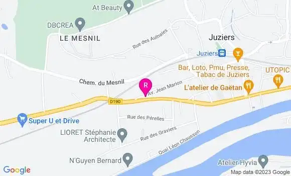 Localisation Restaurant  Atlas Royal