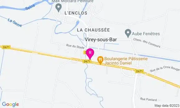 Localisation Restaurant  La Crep