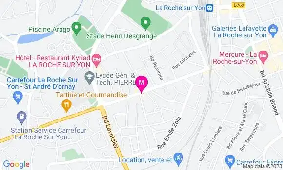 Localisation Restaurant  L