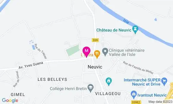 Localisation Pizzeria Le Bouchon