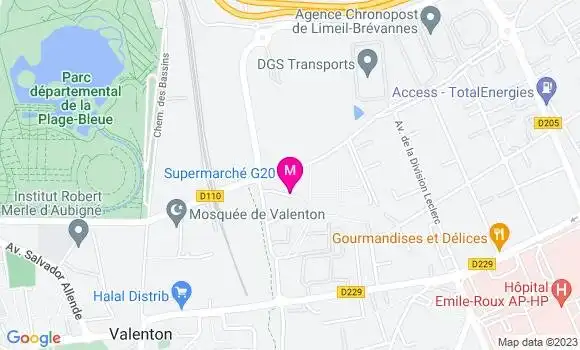 Localisation Brasserie Les Temps Durables