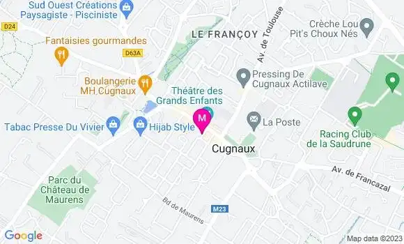 Localisation Restaurant  Au Grain de Folie