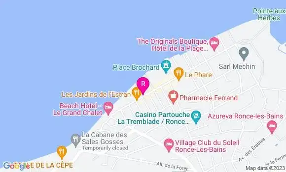 Localisation Restaurant  L