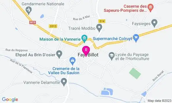 Localisation Restaurant  Au Bon Accueil