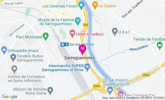 Localisation Restaurant  L