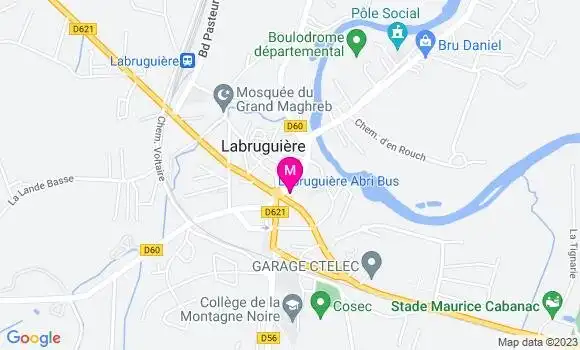 Localisation Restaurant  Lou Lengadocian