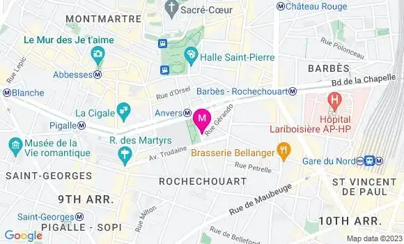 Localisation Restaurant  Le Grand Comptoir d