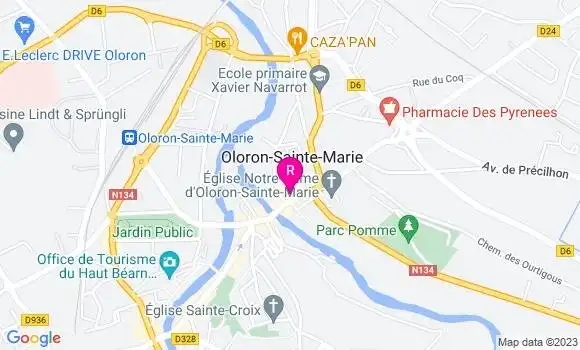 Localisation Restaurant  Les Instants Gourmands