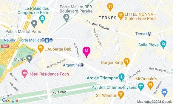 Localisation Restaurant Gastronomique Le Crystal