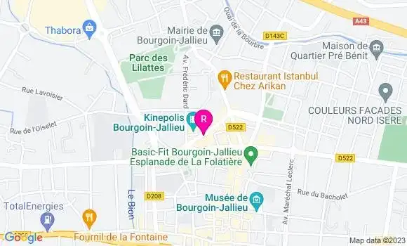 Localisation Bistrot Colette