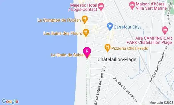 Localisation Restaurant Italien Le Bugatti