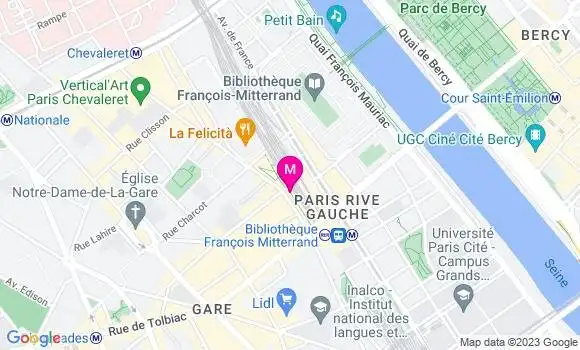 Localisation Restaurant Africain Le Soixante Douze