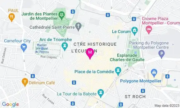 Localisation Restaurant Tapas Les Enfants Rouges