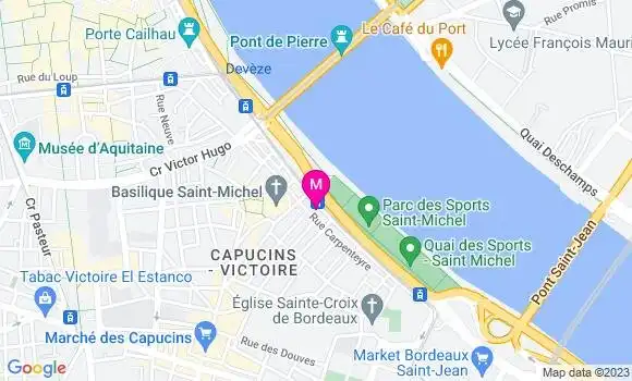 Localisation Restaurant  La Taupinière