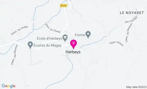 Localisation Restaurant  Le Relais d