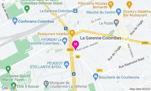 Localisation Restaurant  Ben et Ben