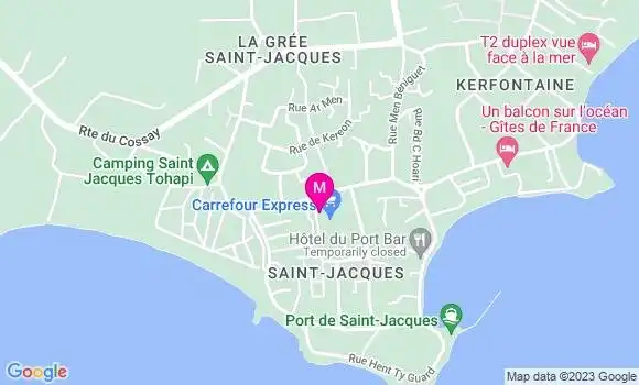 Localisation Restaurant  Le Winch