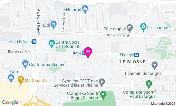 Localisation Fast Food Tarchy