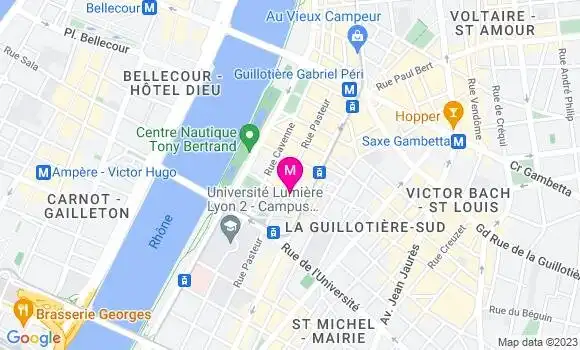 Localisation Restaurant  La Fourmilière