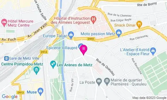 Localisation Restaurant  Les Deux Marronniers