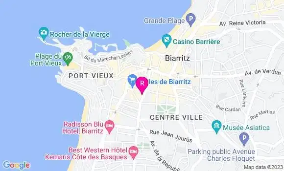 Localisation Restaurant  Les Contrebandiers