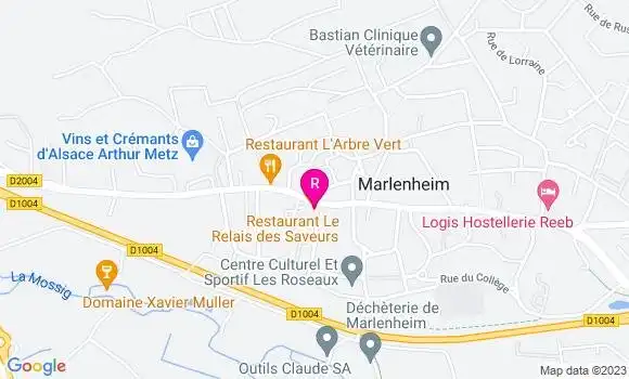 Localisation Restaurant  Le Relais des Saveurs