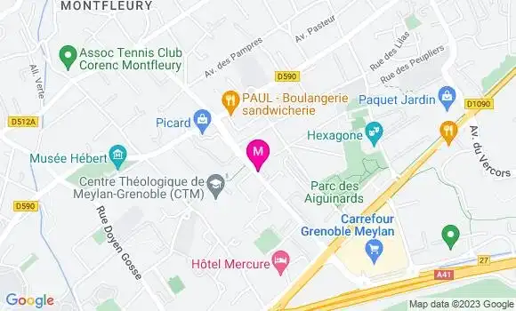 Localisation Brasserie Le K
