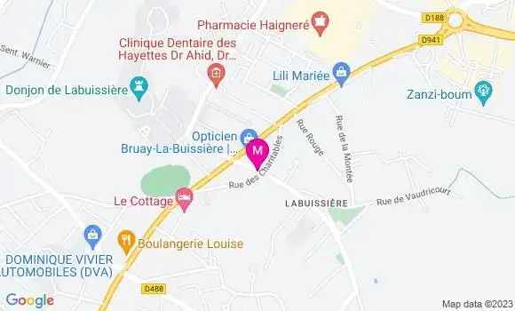 Localisation Restaurant  L