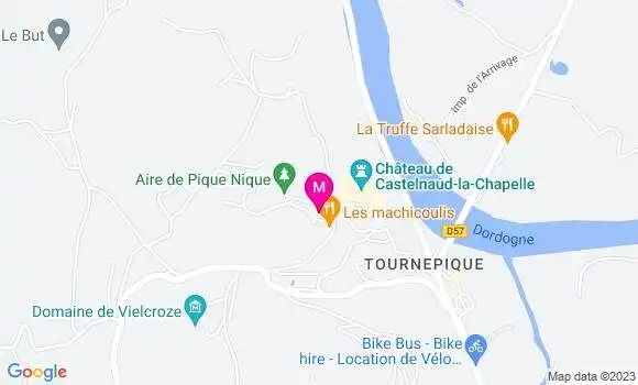 Localisation Restaurant  La Cour de Récré