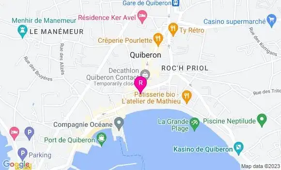 Localisation Brasserie Le Passage