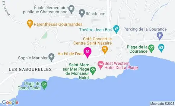 Localisation Restaurant  Au Fil de l